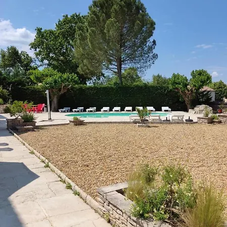 Ardeche Les Cigales Eglantier Avec Piscine Partagee